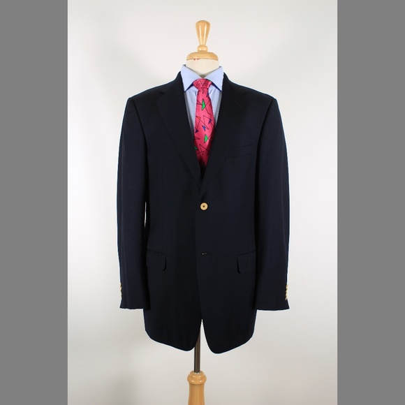 Ermenegildo Zegna Other - Ermenegildo Zegna 42L Navy Sport Coat 98-G